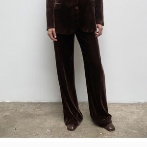 Zara velvet pant